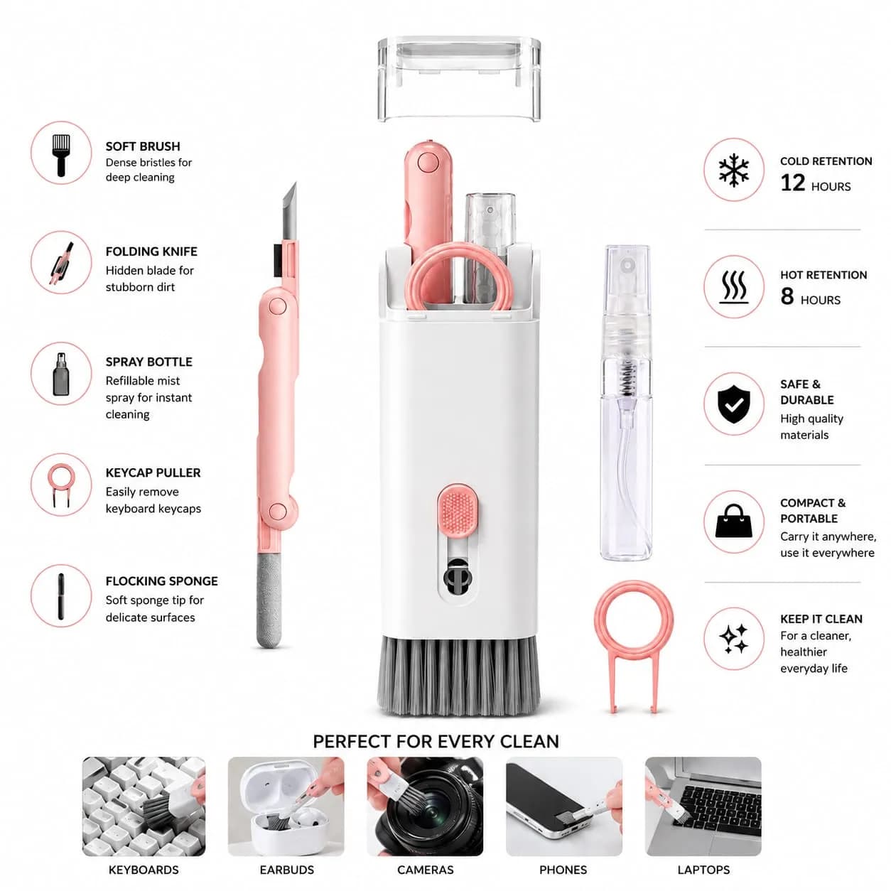 LIAOVESS Electric Makeup Brush Cleaner